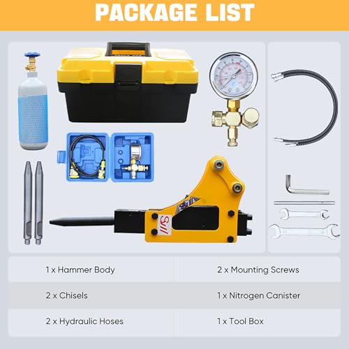ATTACHXPRO Mini Excavator Hydraulic Breaker