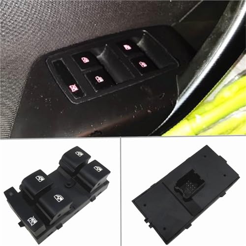 Interrupteur lève-vitre avant gauche conducteur bouton commande électrique 13305373 - 2