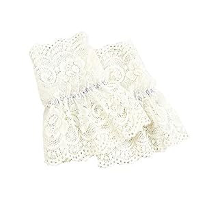 YONGYONGMY handschoenen 2 Stks/paar Vrouwen Meisjes Nep Flare Mouwen Bloemen Kant Geplooide Ruches Valse Manchetten…
