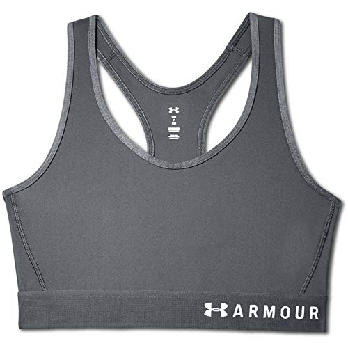 Image of Under Armour Women's Armour Mid Heathered Sports Bra