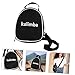 ERINGOGO Oxford Cloth Padded Bag Shoulder Guitar Case Waterproof Pouch for Kalimba Black Bag Strap