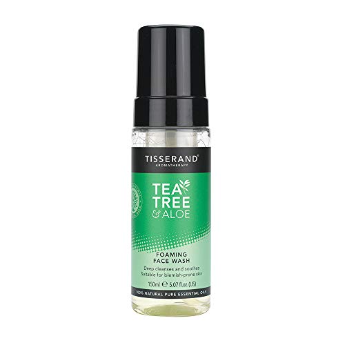 TISSERAND Tea Tree & Aloe Foaming Face Wash, 150 CT