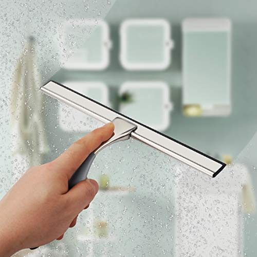 image for AmazerBath Shower Squeegee, Squeegee for Shower Glass Door, All-Purpos