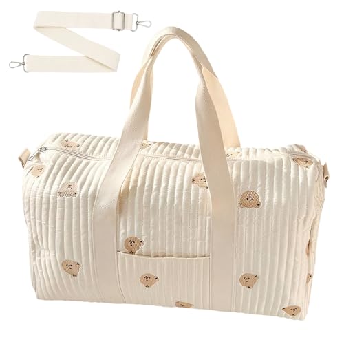Vninkul Bolsa Maternidad Hospital,Bolso Bebe Hospital Multifuncional,Bolsa de Pañales para Mamá de Gran Capacidad con Tirantes Ajustables para Maternidad y Cambio de Bebé