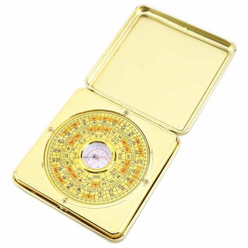Brújula Feng Shui Luo Pan con diseño de tapa plegable miniatura 1