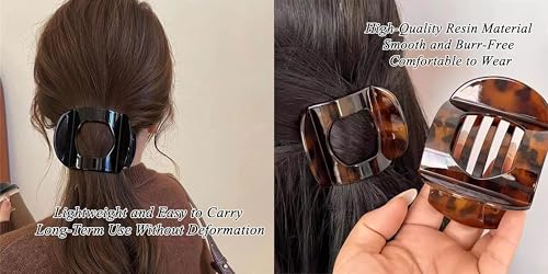 Pinzas planas para cabello, pack 6 piezas miniatura 5
