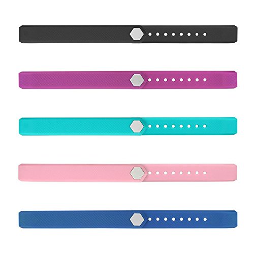 YFish Conjunto Correas de Reemplazo Silicona Suave Longitud Ajustable para Pulsera Deportiva...