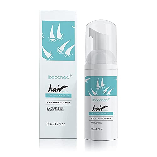 HOULIY Hair Removal Spray Foam - Newest Effective & Painless & Non-Irritating Moisturizing Depilatory Cream for Women & Men