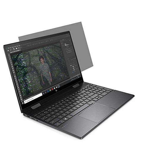 lifeinnotech 覗き見防止 HP ENVY x360 15-ee0000 シリーズ 15.6 インチ ノートパソコン 用 プライバシーフィルター 液晶保護フィルム ブルーライトカット 反射防止 両面使用可能 着脱簡単 紫外線カット 覗き見 防止