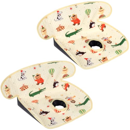 Image of INFANZIA Car Seat Protector Liner for Potty Training Toddler,Circus, 2 Pack | Waterproof & Leakproof Carseat Liner Dry Seat, Baby and Infants Piddle Pad for Strollers, High Chairs, Machine Washable