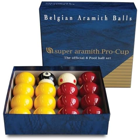 Super Aramith Pro Cup Pool Balls 50.8mm Cover