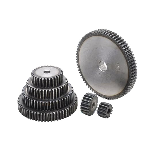 Bevel Gear Pinion Hardware Mechanical 1 Pcs 1.5Mod 12 Tooth - 27Tooth Spur Gear No Step 45# Steel Pitch 4.71mm Tooth Depth 3.375mm Process Hole Motorcycle Metal Motor(24 Teeth)