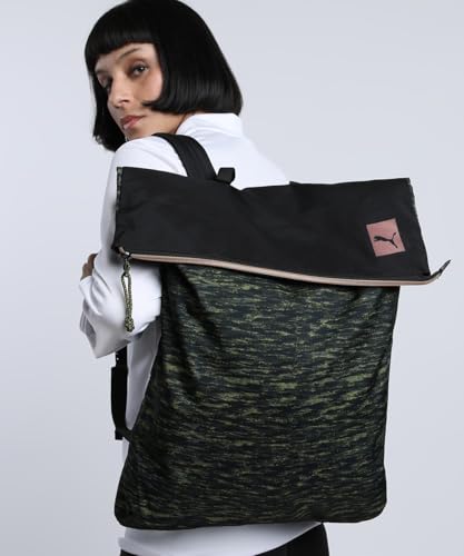 Image of Puma 12 Ltrs Puma Black Avocado Velvet Rope Laptop Backpack (7474804)