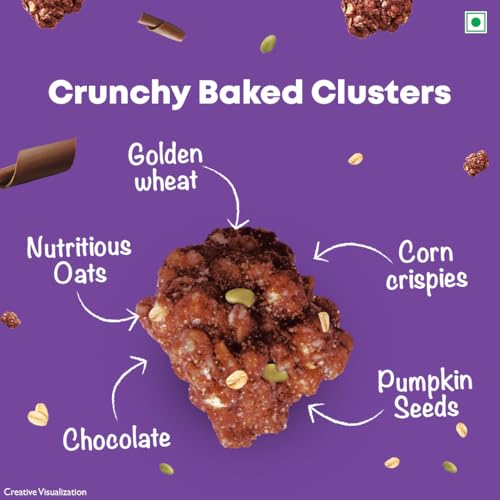 Image of Kellogg's Crunchy Granola Chocolate & Almond |Muesli |Power Breakfast | 400g