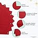 Cardstock Warehouse Pop-Tone Wild Cherry Red Cardstock Paper - 50 Sheets, 8.5 x 11