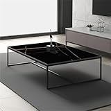 Modern Industrial Style Rectangle Coffee...