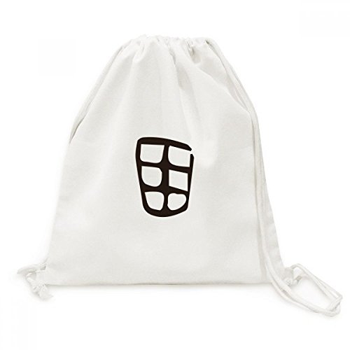 Toile de sac à dos léger pour soulager le dos avec motif tian