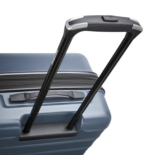 Image of Samsonite Omni 2 Hardside Expandable Luggage with Spinner Wheels, Slate Blue, 2-Piece Set (Carry-on /Medium), Omni 2 Hardside Expandable Luggage With Spinner Wheels