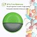 LazyMe Round Pill Organizer, BPA Free Vitamin Organizer, Portable Travel Pill Case, Purse Pill Box Hold for Pills, Jewelry, Beads, Paper Clips, Memory Cards, Charging Cables（Group, 4)