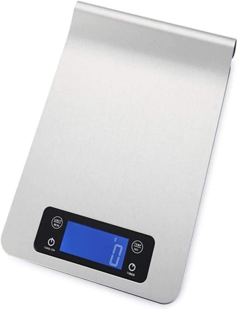 Elektroniczna waga kuchenna cyfrowa 5 kg/1 g Mini waga kieszonkowa do żywności elektryczna waga jubilerska z podświetleniem(