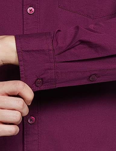 Image of The Indian Garage Co Men Slim Fit Solid Full Sleeves Cutaway Collar Casual Shirt
