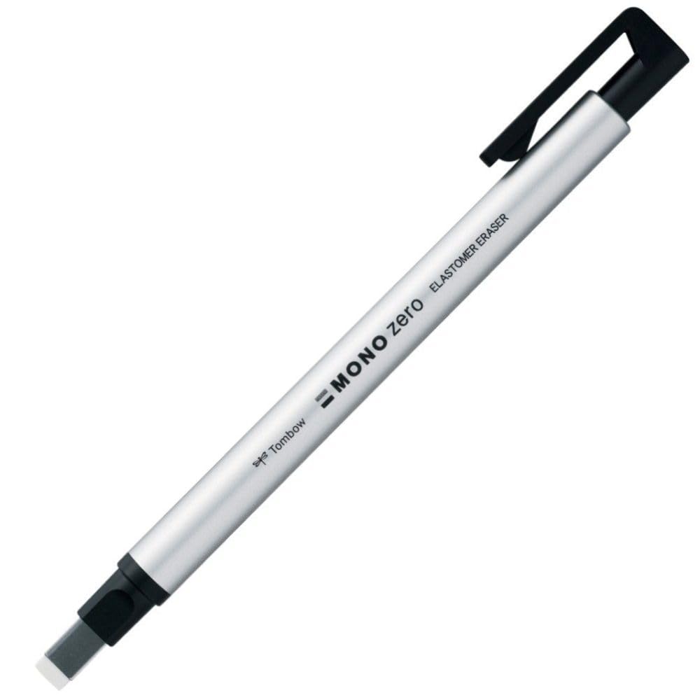 Tombow Gumka do mocowania, mono zero kwadratowy kształt, srebrny (EH-KUS04)