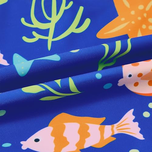 Image of Zando Girls Bathing Suit Size 2-10 Years - Cute Toddler Swimsuit Girl Adjustable One Piece Swimwear for Summer Beach Wear