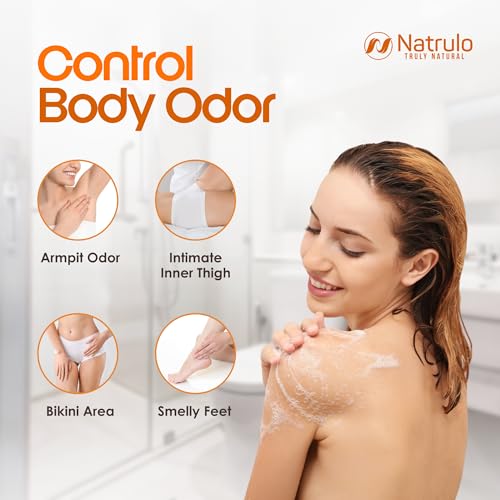 image for Natrulo Persimmon Soap Bar for Body Odor Control – Purifying Deodori
