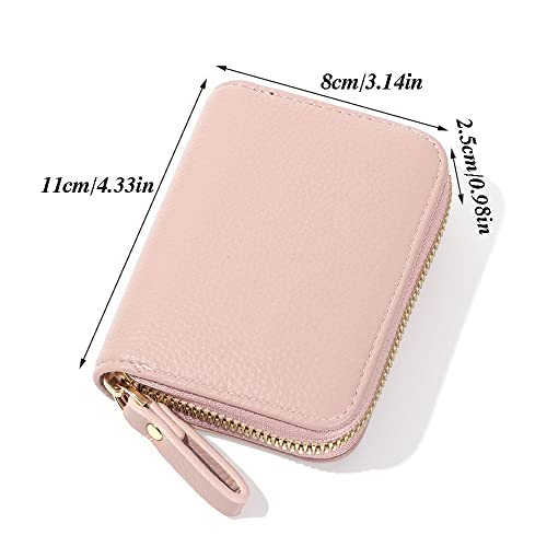 1PC First Layer Cowhide Organ Card Case RFID Anti-theft Lady Card Holder Men Card Case Multifunctional3