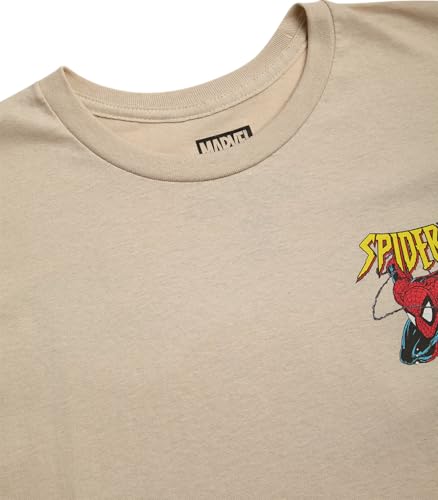 Marvel Mens Graphic T-Shirts - Avengers Spiderman Captain America Short Sleeve Crewneck Graphic Tee Shirt for Men (S-XL)4