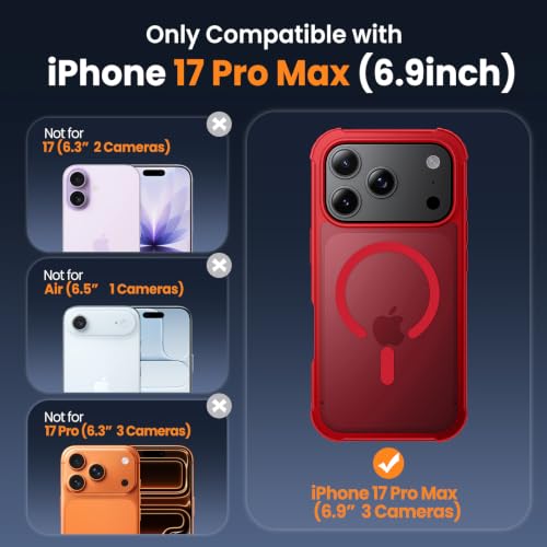 Protection iPhone 17 Pro Max coque aimantée et verre trempé