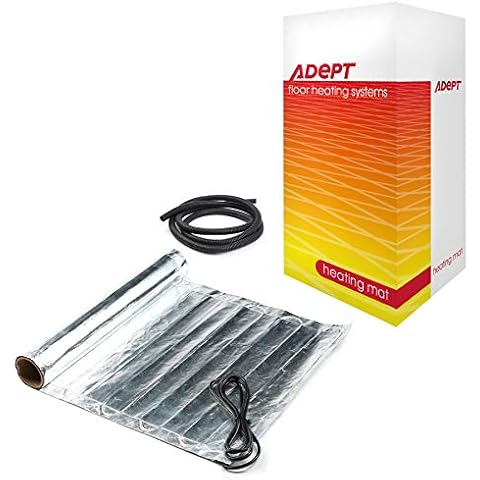 Adept 140W/m2 Electric Underfloor Heating Mat Kit Cover