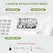 AUTOSAVER88 Headlights Assembly Compatible with 2005-2010 Chrysler 300 Replacement Headlamp Chrome Housing Clear Lens Clear Reflector