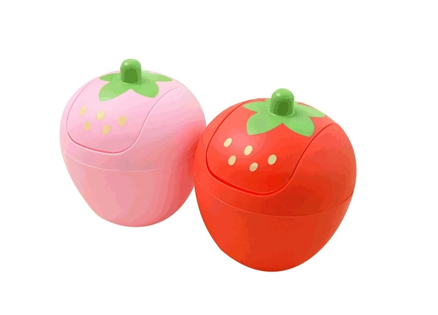 Mini poubelles de comptoir à couvercle basculant pour chambre et espace beauté