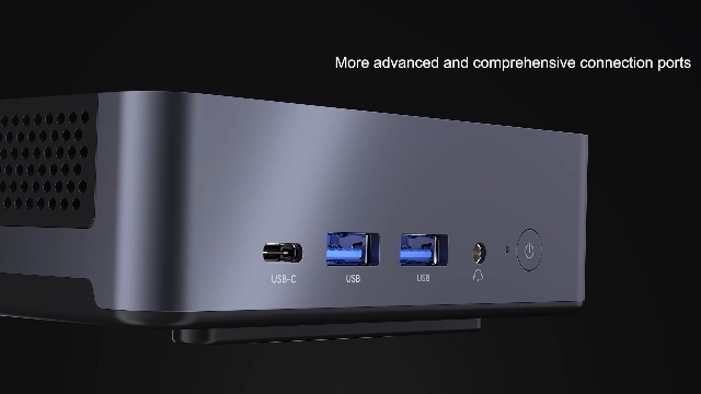 NiPoGi AM21 Mini PC Windows 11 Pro, AMD Ryzen7 8745HS (8C/16T, up