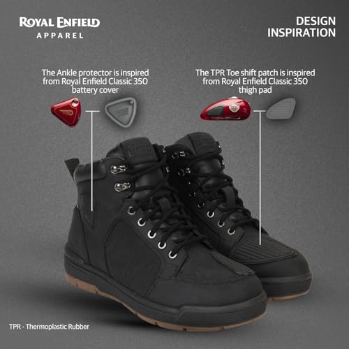 Image of Royal Enfield City Cruising Black Boots