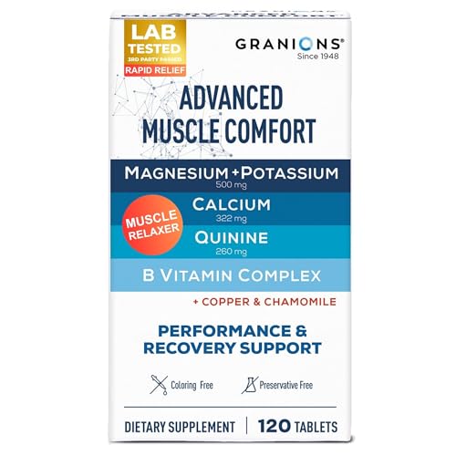 Granions Advanced Natural Muscle Relaxer Pills