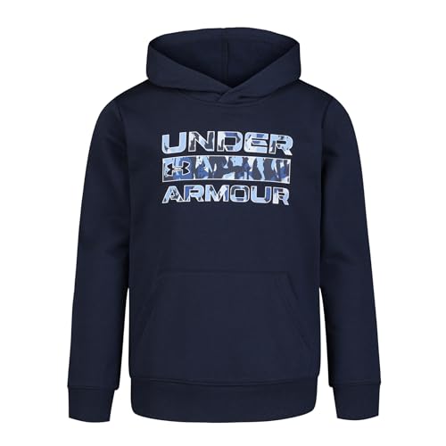 Image of Under Armour Boys' Pullover Hoodie Sweatshirt, Soft & Comfortable Fleece, Outdoor Collection