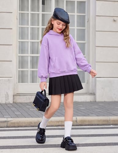 Image of Arshinet Girls 2 Piece Outfits Hoodie Sweatsuit Sets Oversized Sweatshirt and Baggy Fall Fashion Sweatpant with Pockets