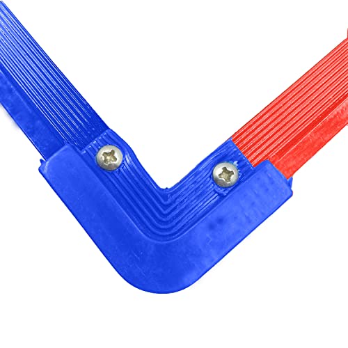 Image of Eduway Glossy Marker Surface 2 in 1 Whiteboard + Green Chalk Board Slate On Back Side, Best for Kids Learning and Office Use (Size:15x12 Inch | 38x30 cms)