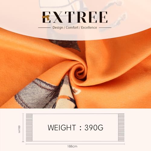 EXTREE Women's Scarf Pashmina Shawls and Wraps for Evening Dress Bridesmaid Wedding Bridal Winter Warm Long Large Scarves4