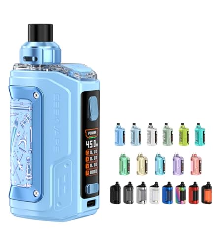 GEEKVAPE H45 Aegis Hero 2 M[N xCv C[WX q[[ 2 dq^oR VAPE xCv (Sky Blue)