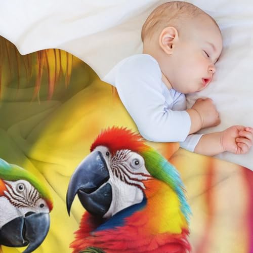 Couverture Flannel Couche Douce sentiment de cocon chaleureux exotique