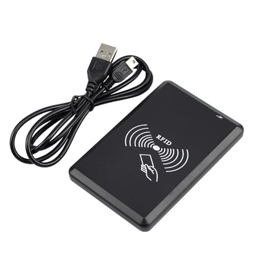 Roxvue Lector RFID USB 125khz EM4100 TK4001 ID Sensibilidad Sin Contacto Lector de Tarjetas Inteligentes Soporte de Ventana