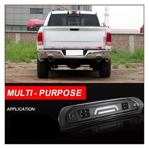 Feu de freinage surélevé LED finition durable pour Dodge Ram 1500