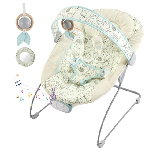 Furmubei Portable Baby Bouncer BR2404 Light Green