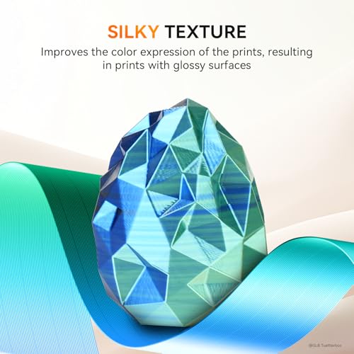 Image of TECBEARS 10KG Silk PLA Filament Bundle - Dual & Triple Color Silk PLA, 1kg x 10 Pack