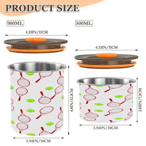 Contenedor Hermético de Acero para Café 500 ml miniatura 3