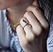 Helen de Lete - Anillo ajustable de plata de ley S925
