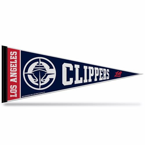 Image of Rico Industries NBA Basketball 12 inch x 30 inch Felt Wall Decor Pennant - Great for Home /Bed Room /Man Cave Decor
